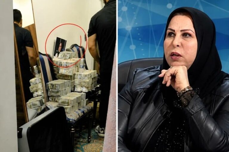 اعتقال نائبة عراقية وابنها بعد مداهمة منزلهما والعثور على 20 مليار دينار