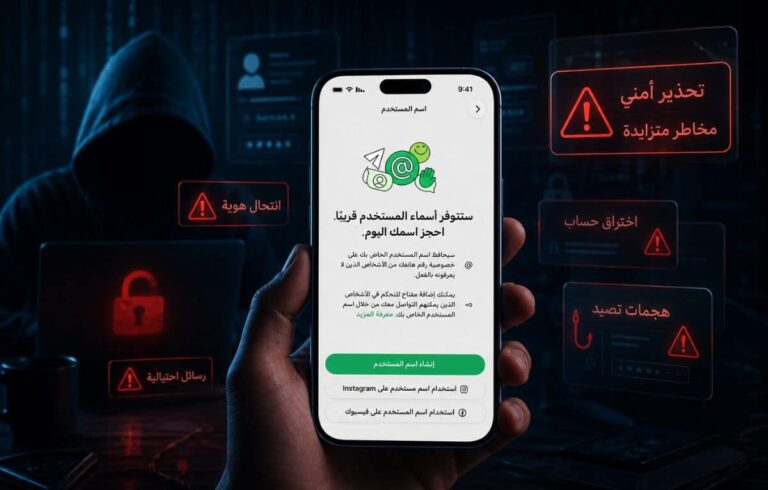 واتساب تطلق ميزة أسماء المستخدمين وسط مخاوف من انتحال الهوية والاحتيال واتساب تطلق ميزة أسماء المستخدمين وسط مخاوف من انتحال الهوية والاحتيال