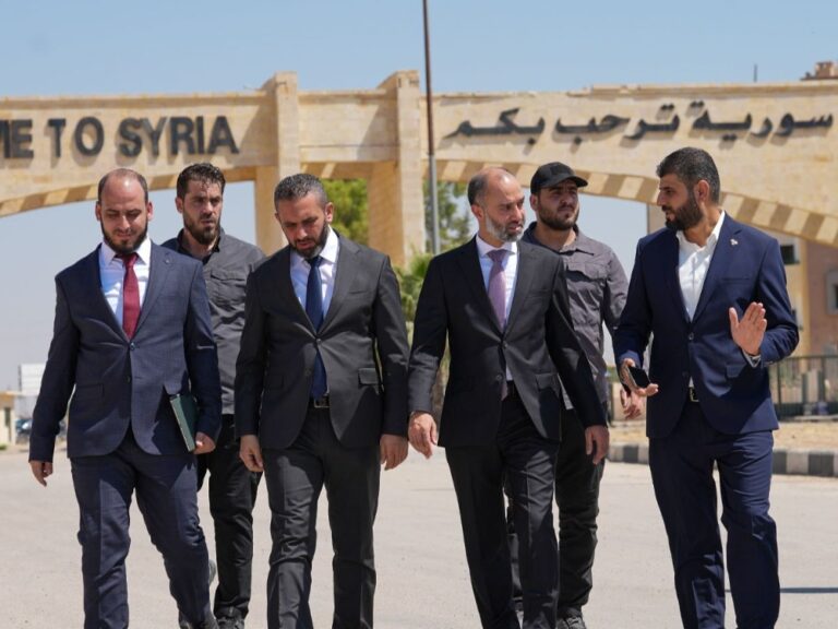 قيبة بدوي يتفقد منفذ اليعربية الحدودي في الحسكة ويؤكد خطة تطويره