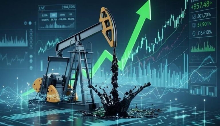 ارتفاع أسعار النفط بسبب التوترات العسكرية بين الولايات المتحدة وإيران ارتفاع أسعار النفط بسبب التوترات العسكرية بين الولايات المتحدة وإيران