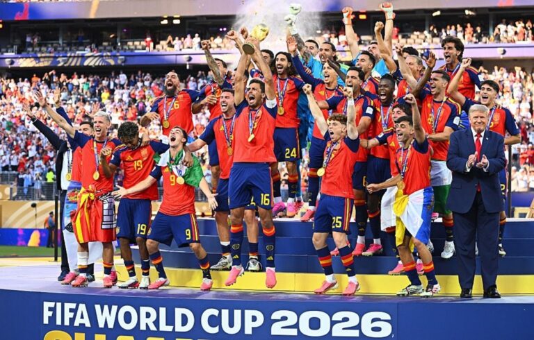 نموذج الذكاء الاصطناعي من Opta Analyst يتوقع فوز إسبانيا بكأس العالم 2026 نموذج الذكاء الاصطناعي من Opta Analyst يتوقع فوز إسبانيا بكأس العالم 2026