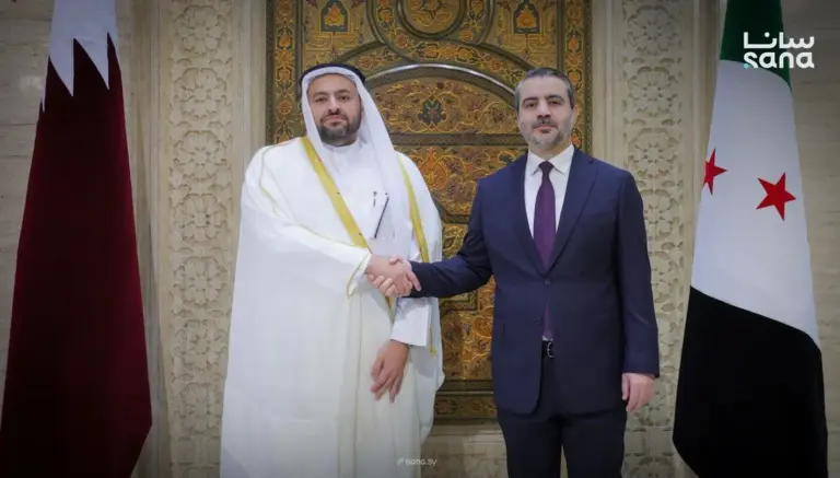 لقاء قطري – سوري في دمشق وتوقيع مذكرة تفاهم في مجال الدراسات الدبلوماسية لقاء قطري - سوري في دمشق وتوقيع مذكرة تفاهم في مجال الدراسات الدبلوماسية