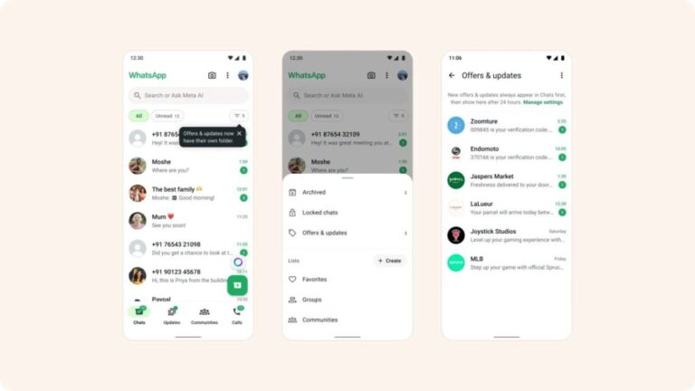 واتساب يختبر ميزة جديدة لتنظيم رسائل الشركات الكبرى في مجلد خاص واتساب يختبر ميزة جديدة لتنظيم رسائل الشركات الكبرى في مجلد خاص
