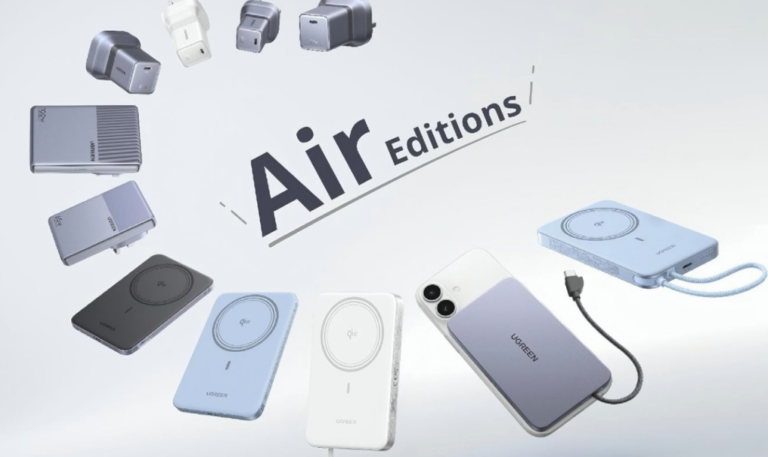 UGREEN تطلق إصدارات Nexode وMagFlow Air الجديدة لأجهزة آبل